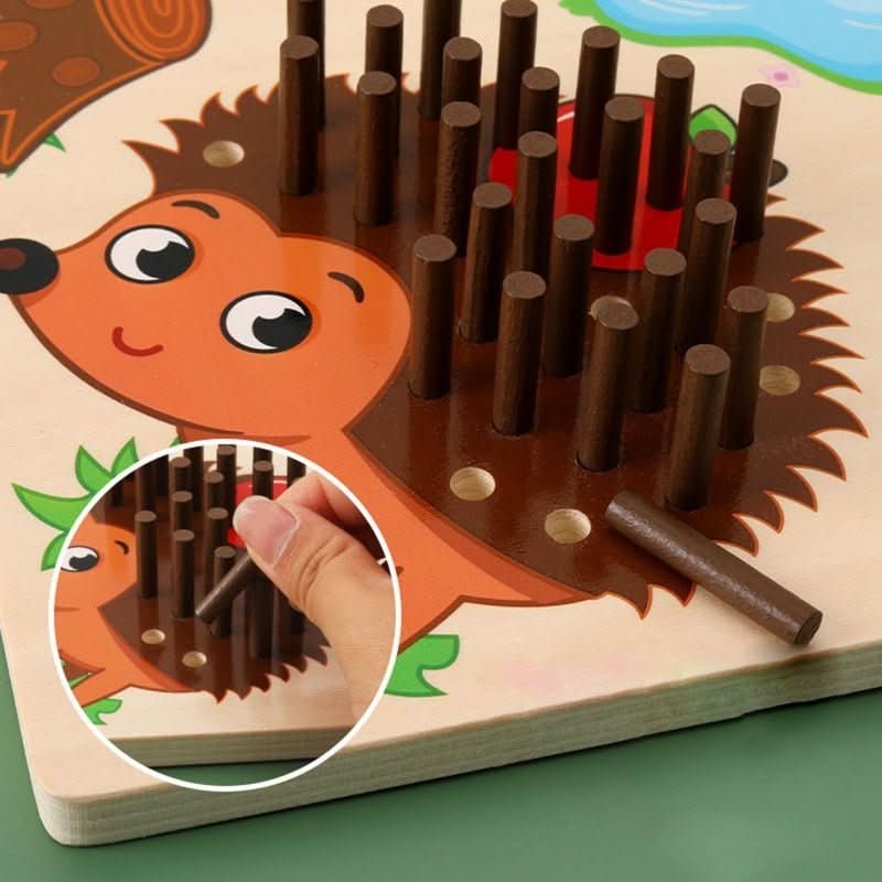 SmartToy Wooden Hedgehog Learning Game