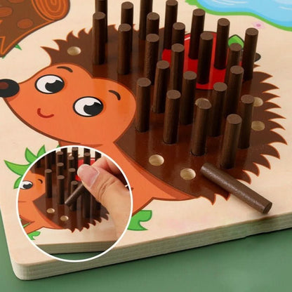 SmartToy Wooden Hedgehog Learning Game