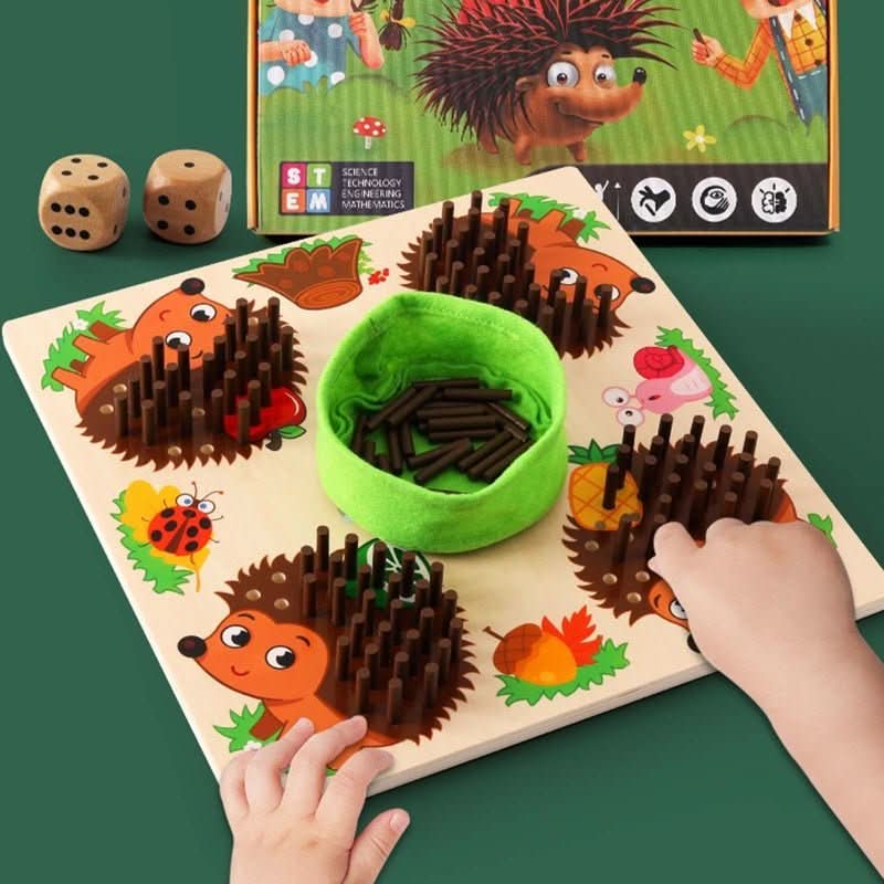 SmartToy Wooden Hedgehog Learning Game