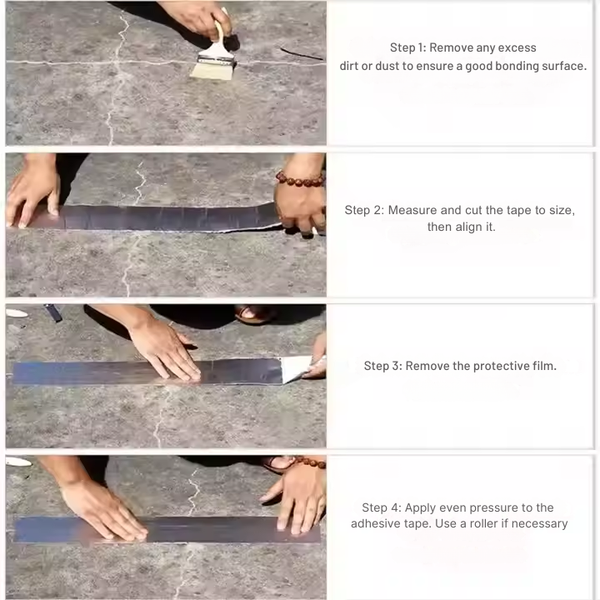 Waterproof Leak Repair Tape, Strong Adhesive Sealing Tape for Pipes, Roofs & Cracks