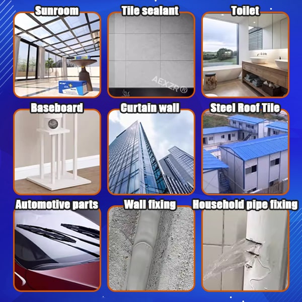 Waterproof Silicone Sealant, Weather-Resistant