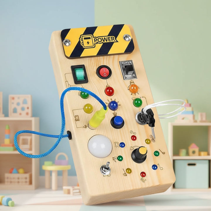 DISCOVERER WORLD Montessori Activity Board