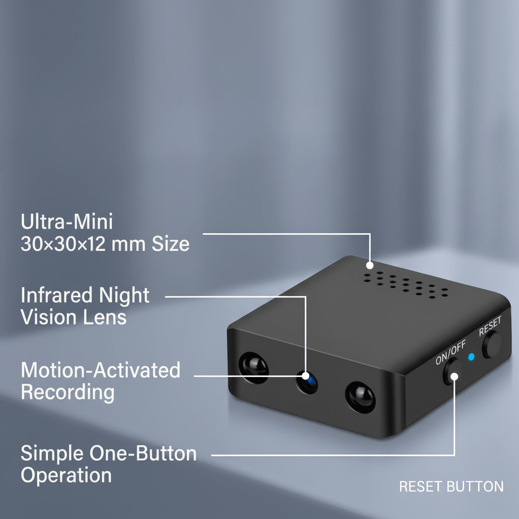 HOMECAM Small HD Surveillance Camera
