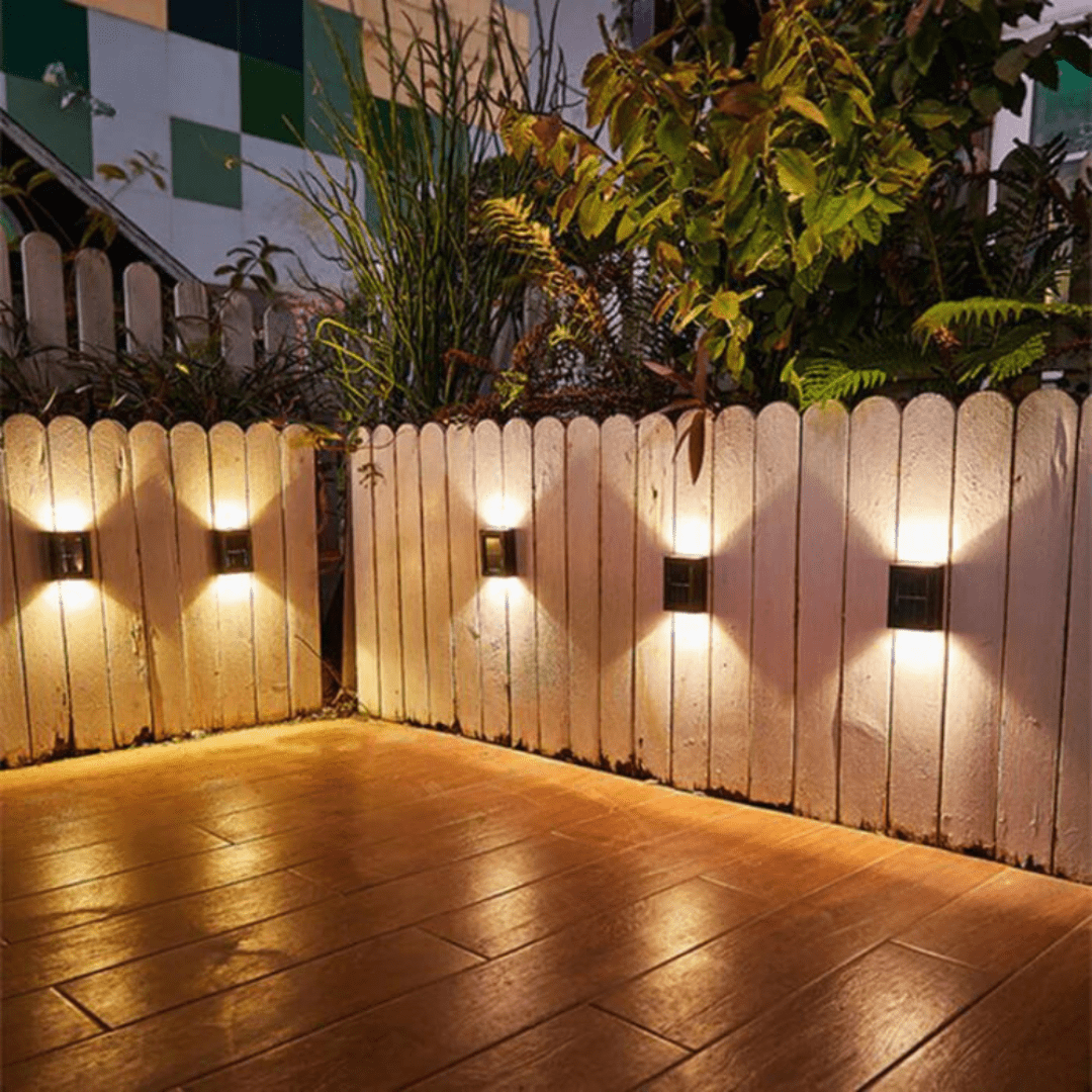 LUMINIZE Wireless Solar LED Lights lifestyle image 2