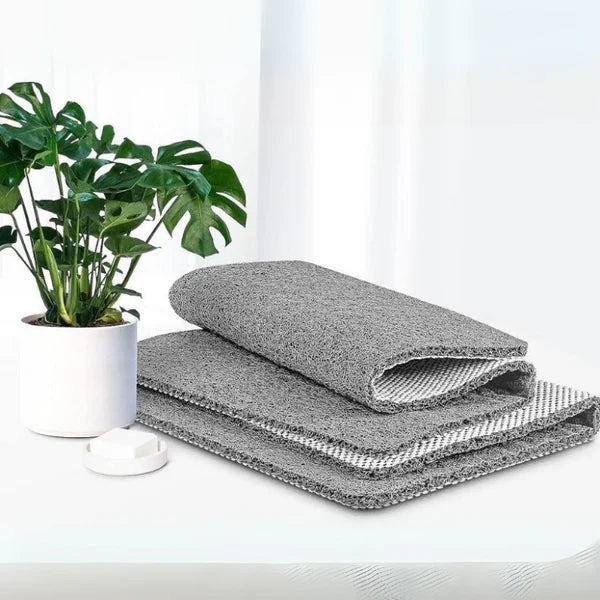 Non Slip Shower Mat, Quick Drying Bath Mat with Drainage Structure for Shower & Bathtub