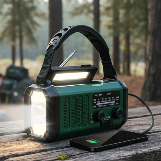 EcoPower Emergency Radio All-in-one