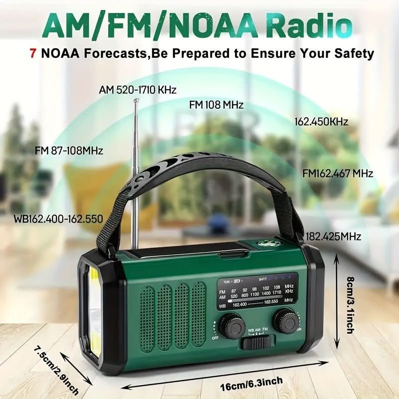EcoPower Emergency Radio All-in-one