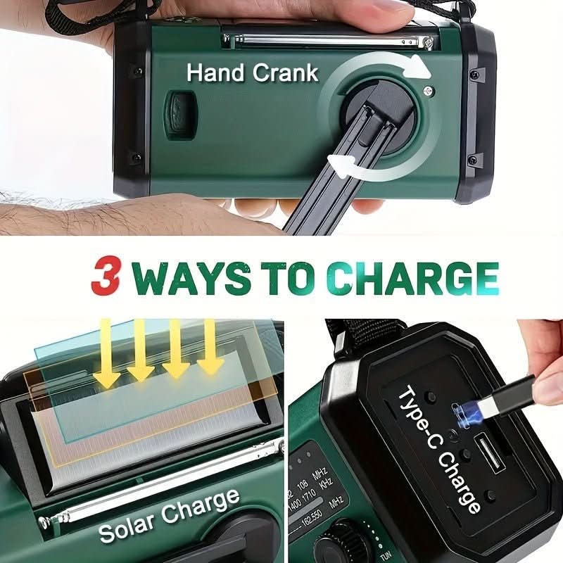 EcoPower Emergency Radio All-in-one