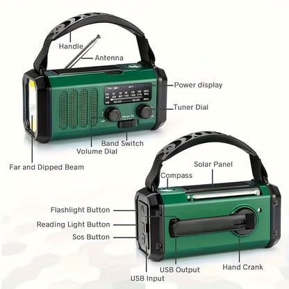 EcoPower Emergency Radio All-in-one