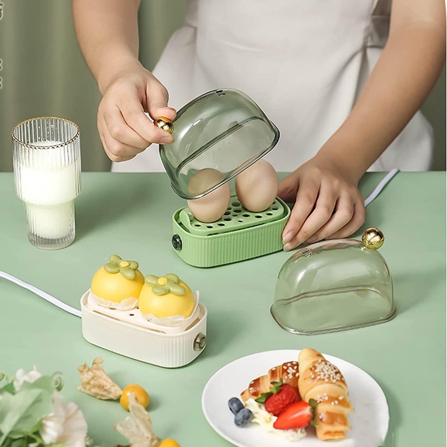 BOILEASY Electric Egg Cooker