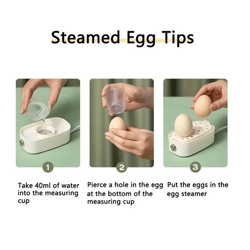 BOILEASY Electric Egg Cooker