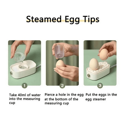 BOILEASY Electric Egg Cooker