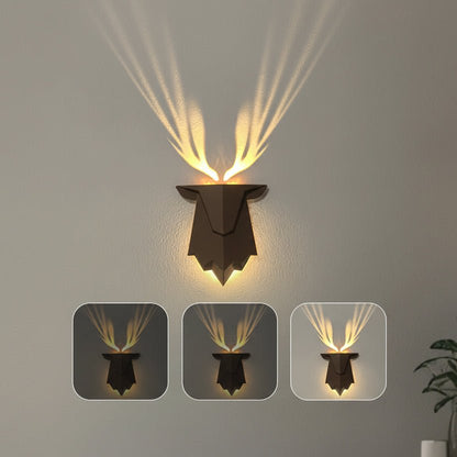 ZENANTLER Minimalist Deer Wall Lamp