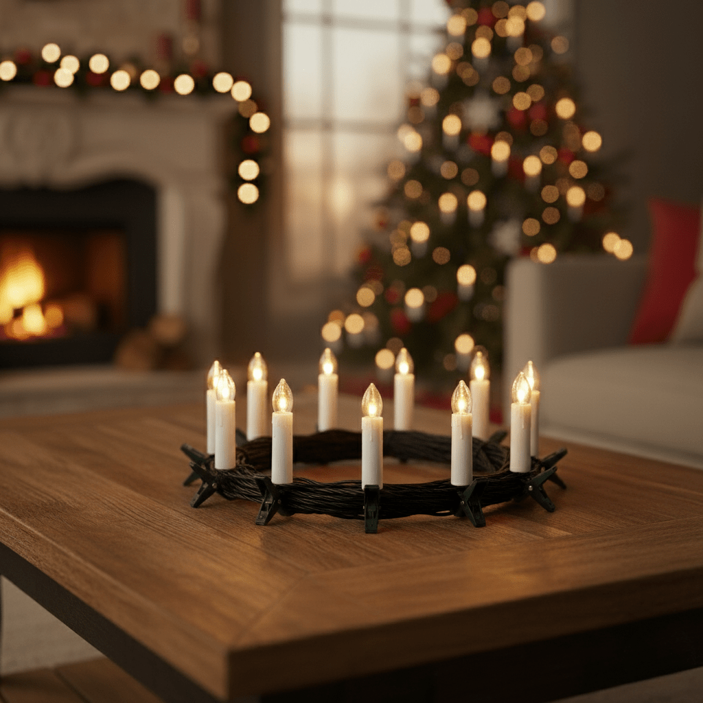 HOLIFLAME Flameless Christmas Candle Set