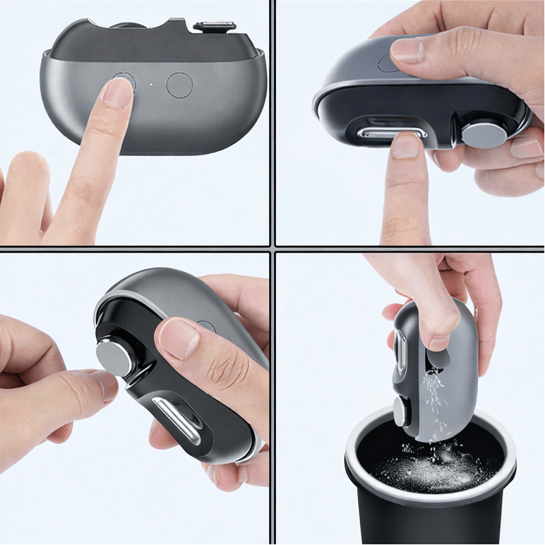 EASYPRECISION Ergonomic Stainless Steel Nail Clipper