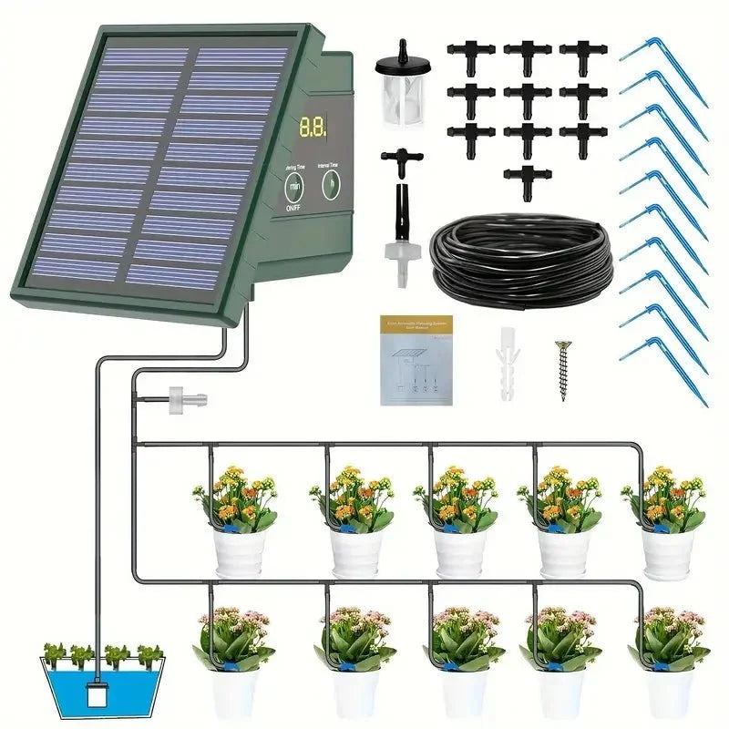 WASSERIQ Smart Solar-Powered Drip Irrigation