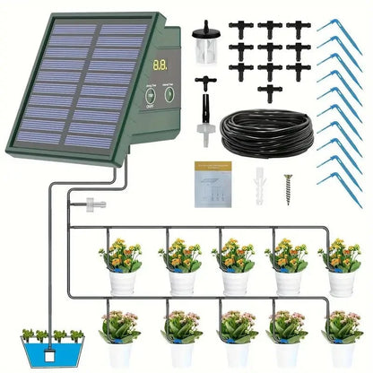 WASSERIQ Smart Solar-Powered Drip Irrigation