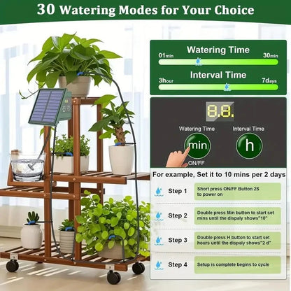 WASSERIQ Smart Solar-Powered Drip Irrigation