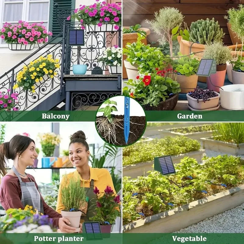 WASSERIQ Smart Solar-Powered Drip Irrigation