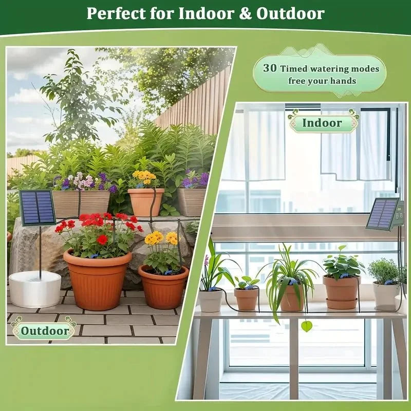WASSERIQ Smart Solar-Powered Drip Irrigation