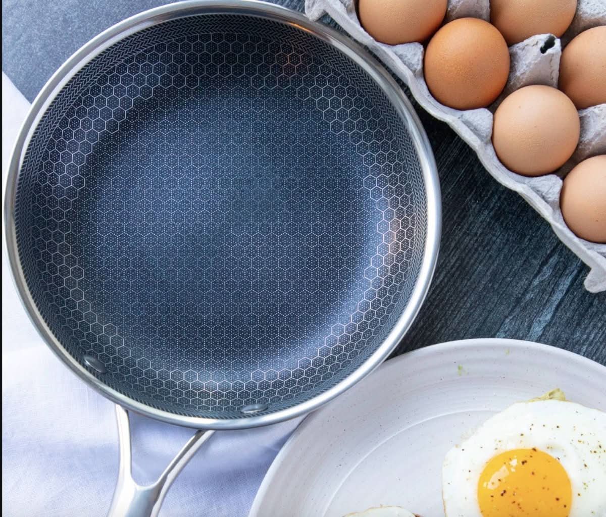 CHEFCRAFT PAN Stainless Steel Non-stick Frying Pan