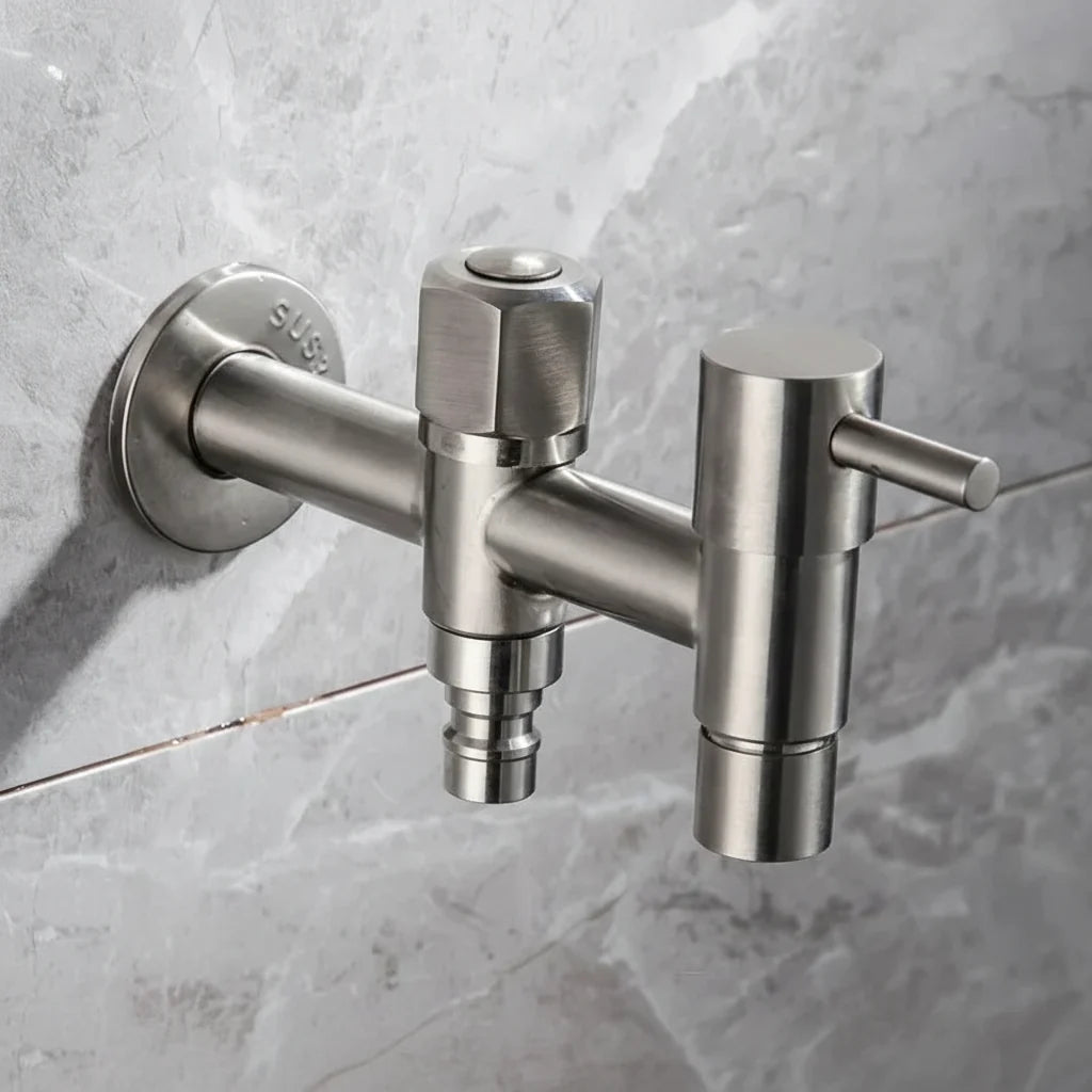 GARDENPRO Premium Stainless Steel Outdoor Faucet