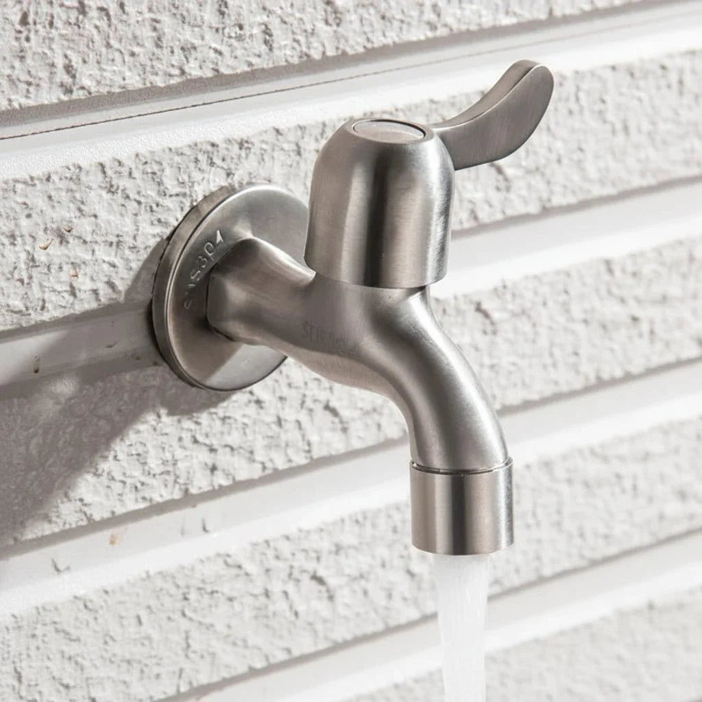 GARDENPRO Premium Stainless Steel Outdoor Faucet