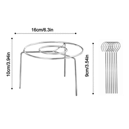 AIRSKEWER Stainless Steel Grill