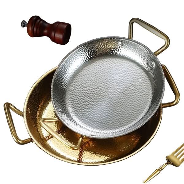 BRATMEISTER Hammered Stainless Steel Pot