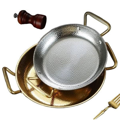 BRATMEISTER Hammered Stainless Steel Pot