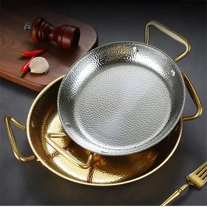 BRATMEISTER Hammered Stainless Steel Pot