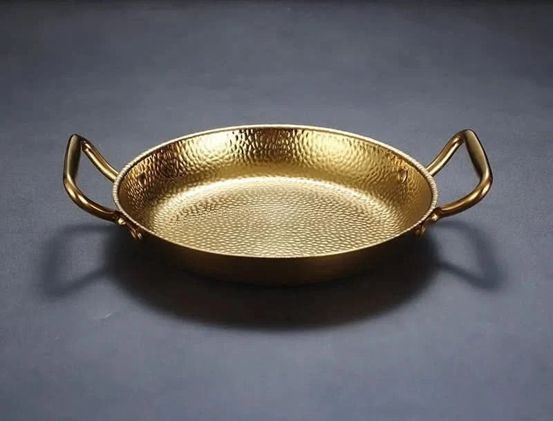 BRATMEISTER Hammered Stainless Steel Pot