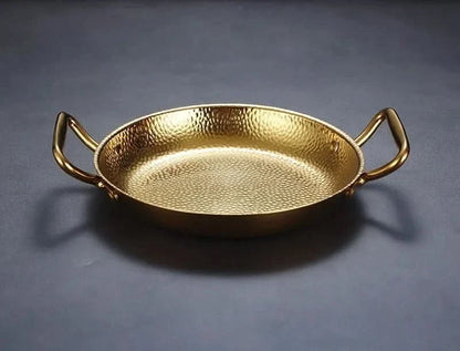 BRATMEISTER Hammered Stainless Steel Pot