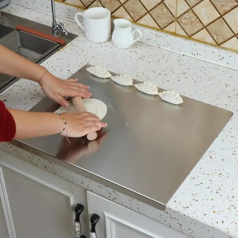 STEELCUT PRO Stainless Steel Cutting Board lifestyle 2