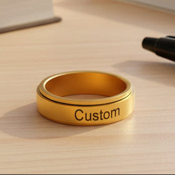 VORTENO Stainless Steel Spinner Ring