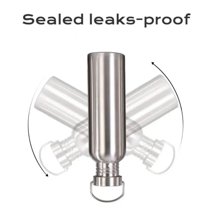 SteelFlow Stainless Steel Water Bottle 1000ml Durable