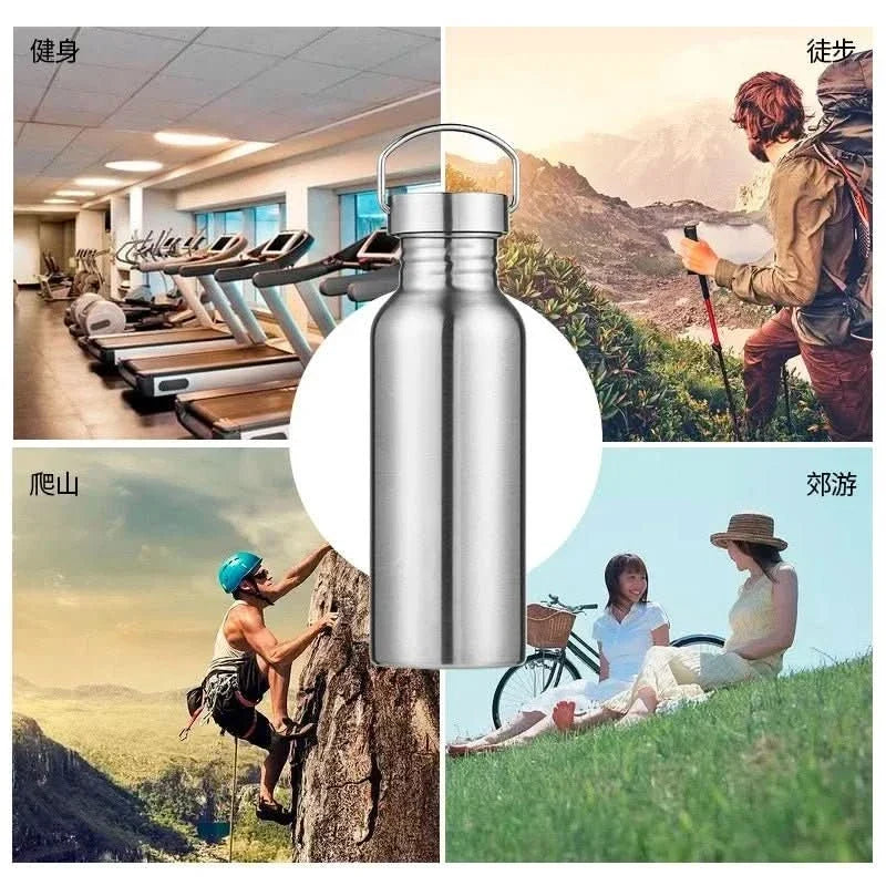 SteelFlow Stainless Steel Water Bottle 1000ml Durable