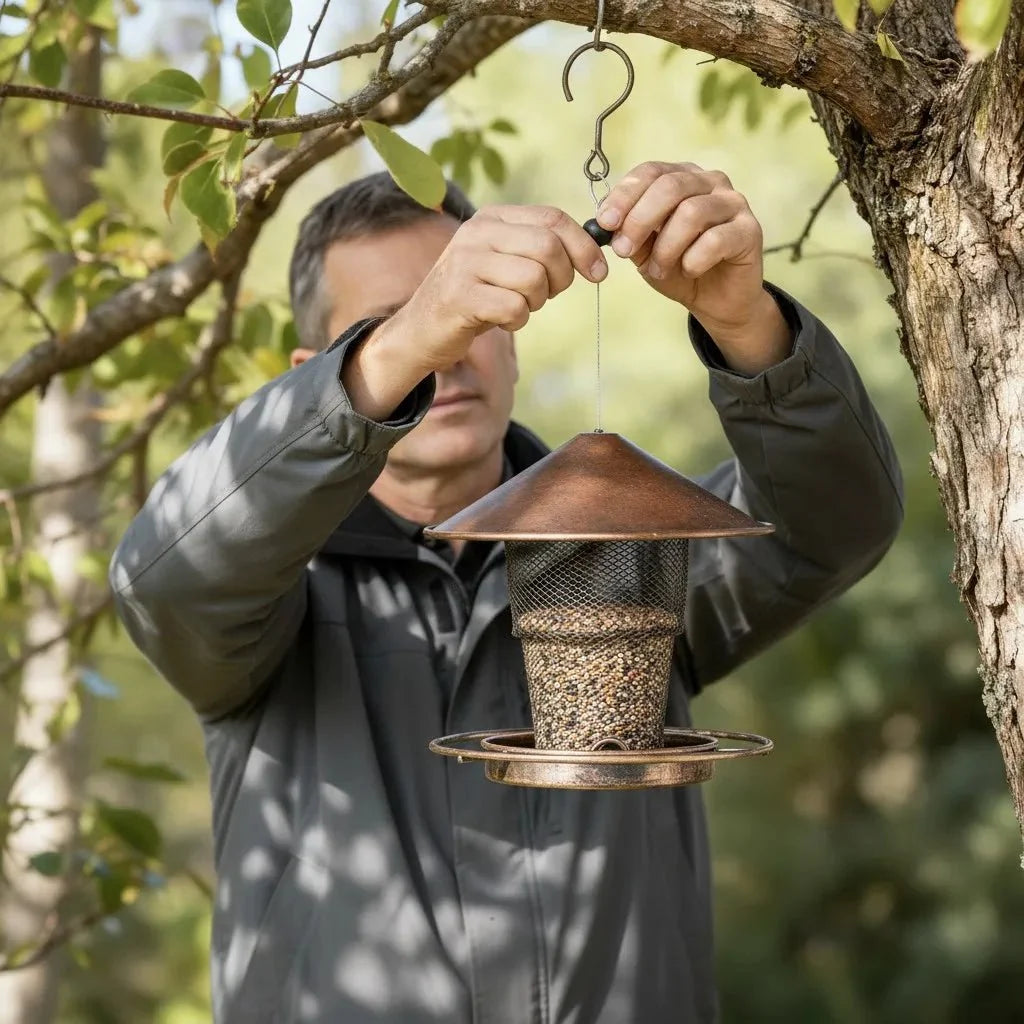 BIRDSAFE Squirrel-Proof Bird Feeder