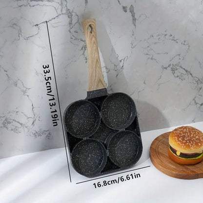 Culinara 4-Hole Non-Stick Pan Multipurpose