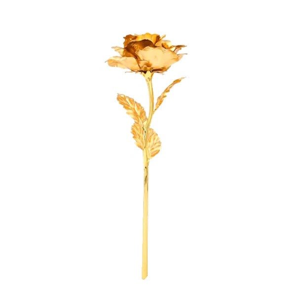 ETERNORA Handmade Real Gold-Plated Rose