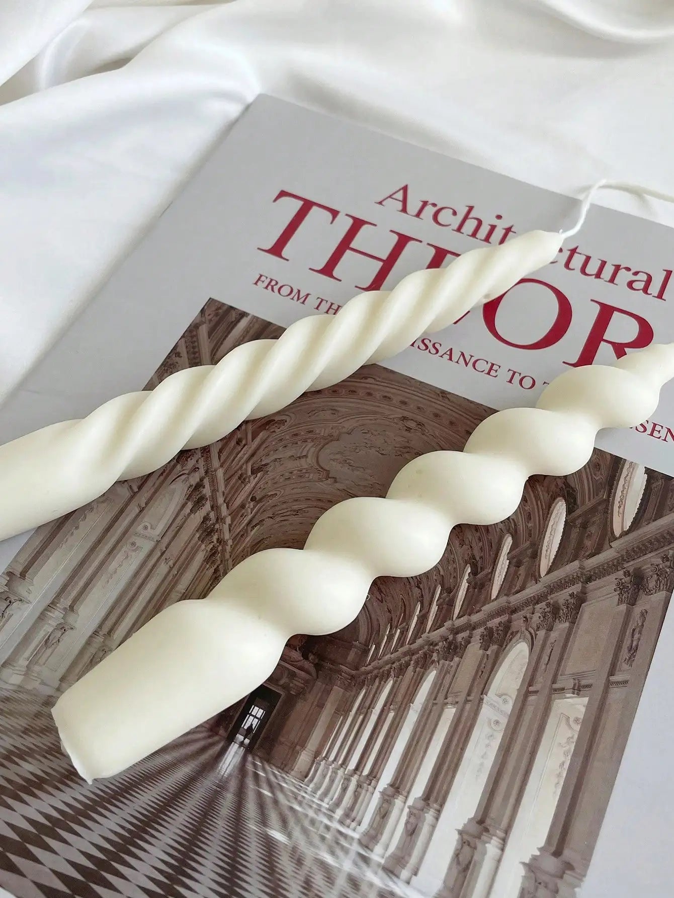 SOYTWIST Twisted Taper Candles
