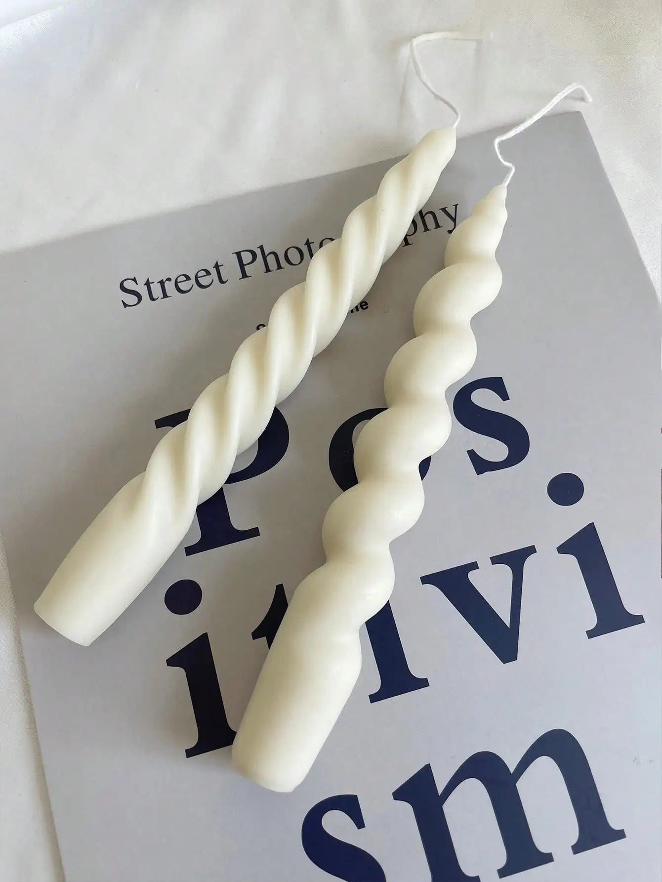 SOYTWIST Twisted Taper Candles