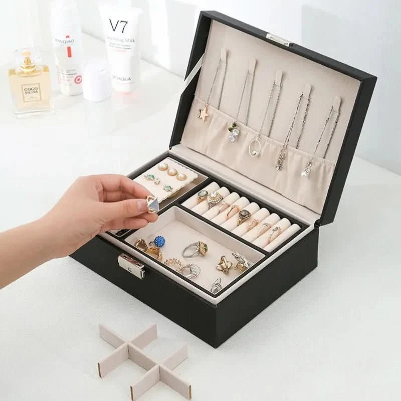 LuxeWood Jewelry Box