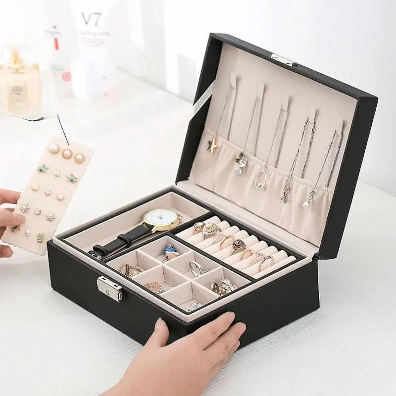 LuxeWood Jewelry Box