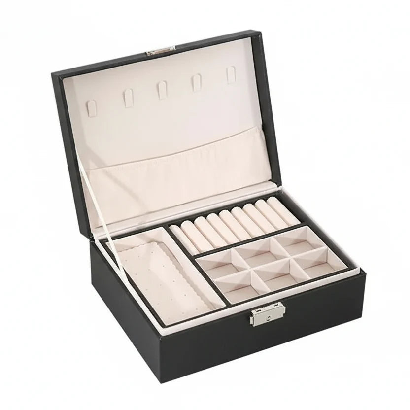 LuxeWood Jewelry Box