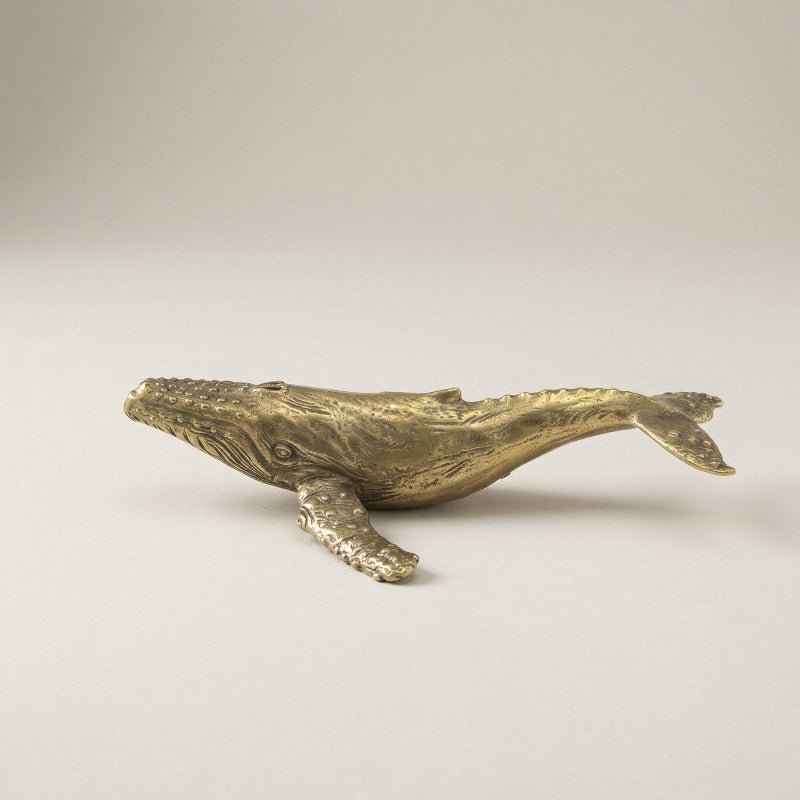ARTÉLIA Exclusive Brass Whale Sculpture