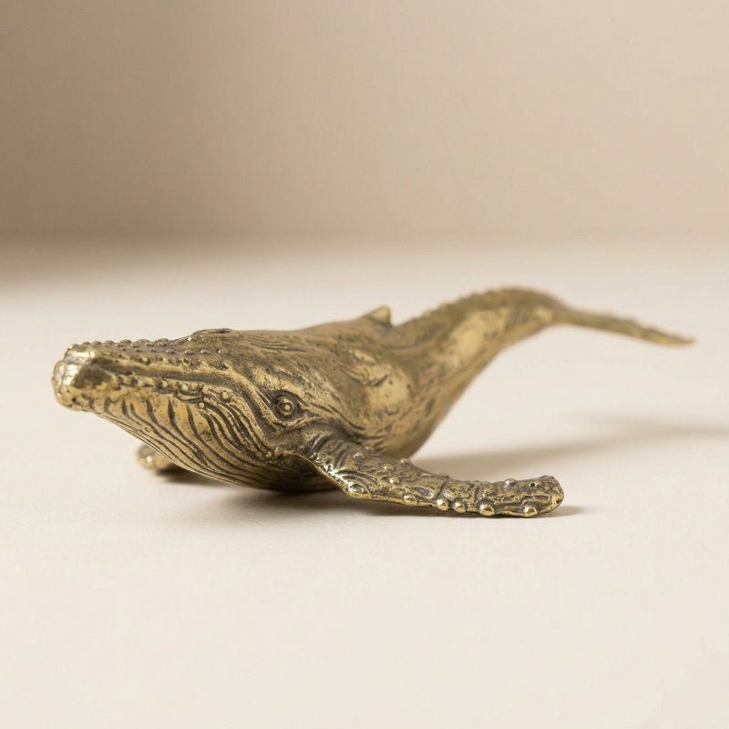 ARTÉLIA Exclusive Brass Whale Sculpture