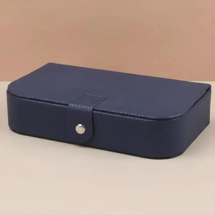 Velouré Mini Jewelry Box - Soft Touch, Elegant Look