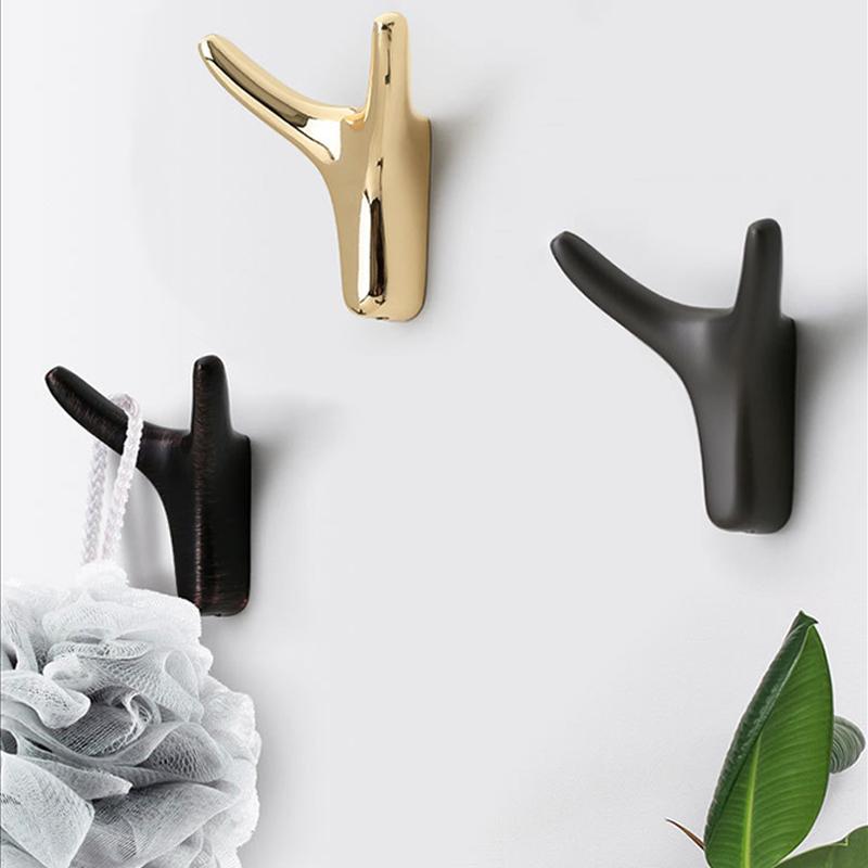 BULLHOOK Horn Wall Hook Zinc Alloy