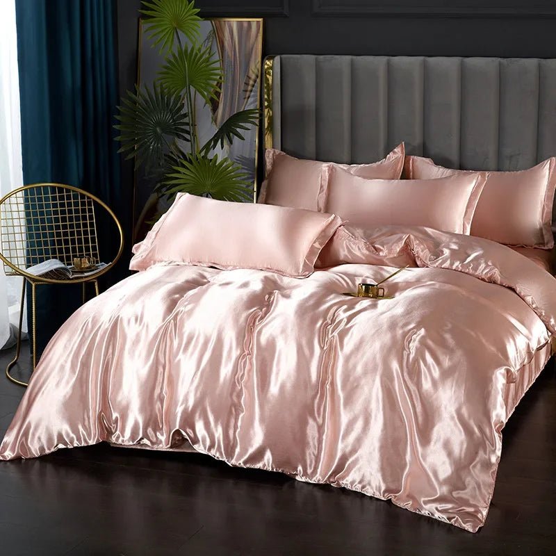 SATINLUXE Satin Silk Bedding Set